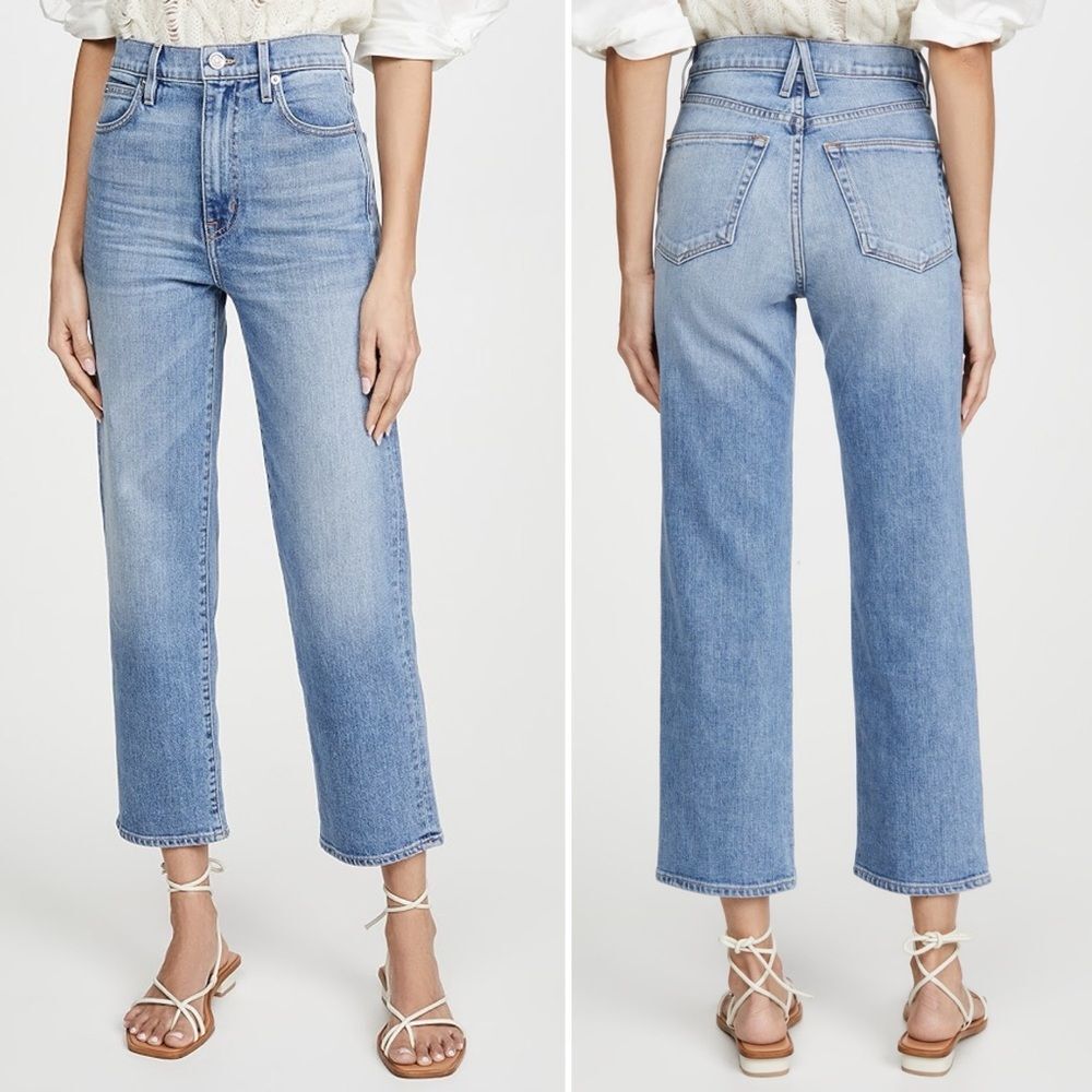 SLVRLAKE Blue Straight Leg Jeans - Picture 13 of 14